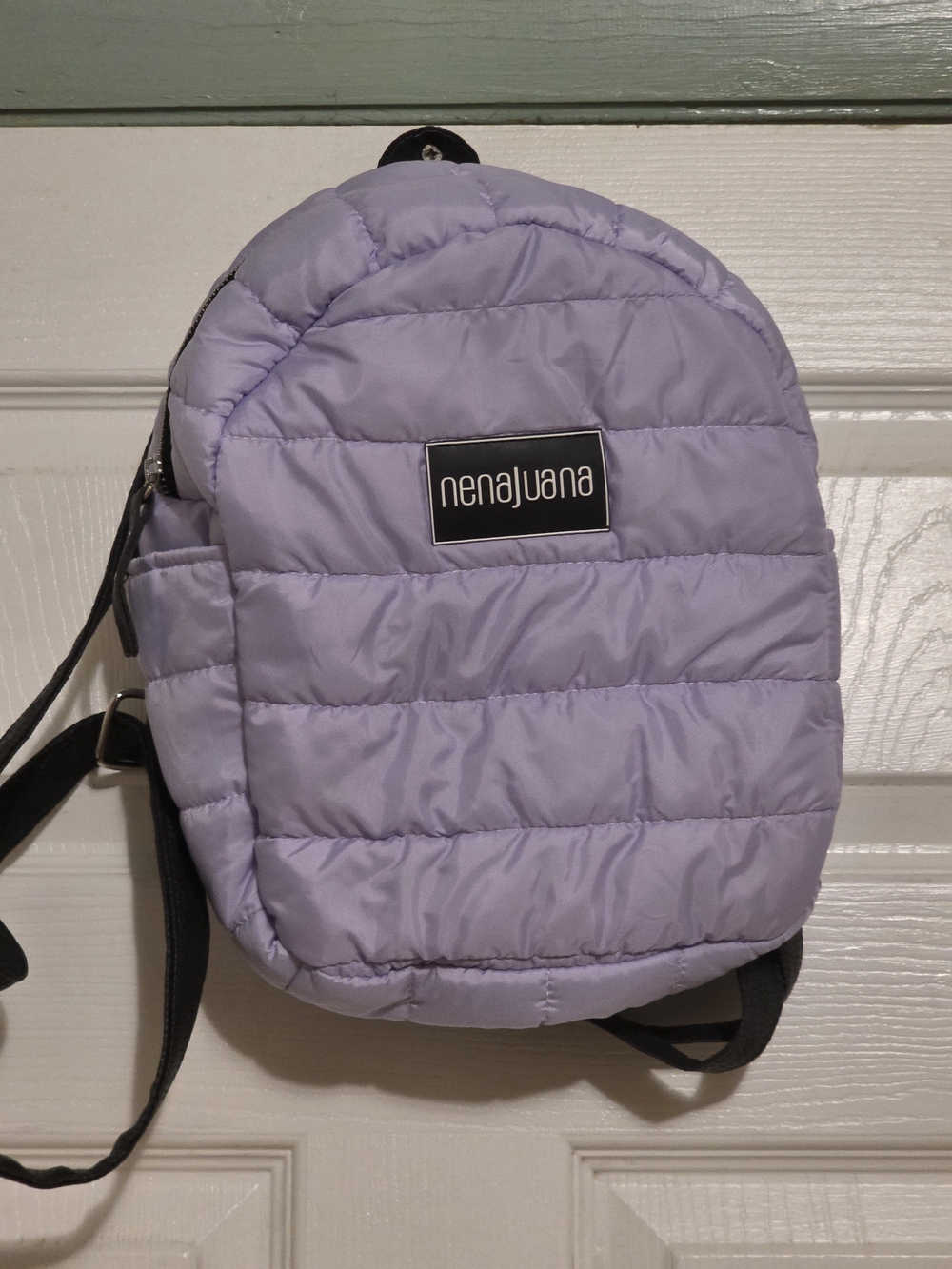 Nena Juana Lilac Quilted Mini Backpack -